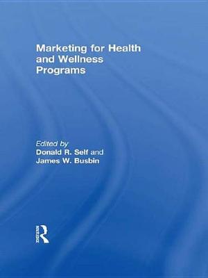 Book cover for Marketing for Health and Wellness Programs