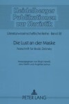 Book cover for Die Lust an Der Maske