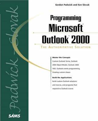 Book cover for Programming Microsoft Outlook 2000