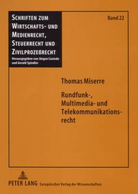 Cover of Rundfunk-, Multimedia- Und Telekommunikationsrecht