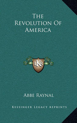 Cover of The Revolution of America