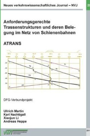 Cover of Anforderungsgerechte Trassenstrukturen und deren Belegung im Netz von Schienenbahnen - ATRANS