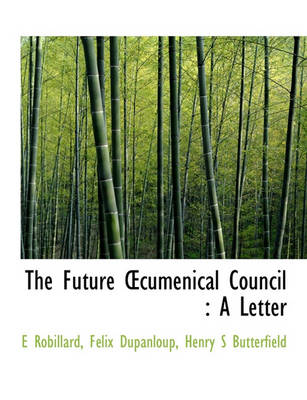 Book cover for The Future Cumenical Council