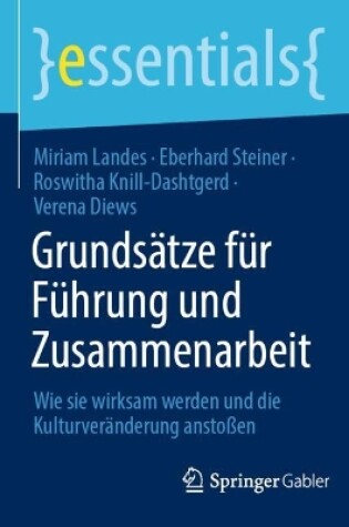 Cover of Grundsätze für Führung und Zusammenarbeit