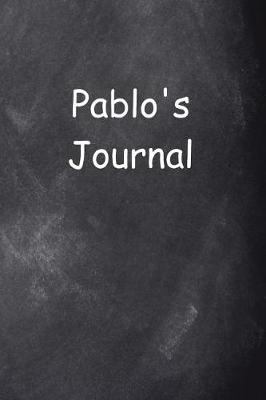 Book cover for Pablo Personalized Name Journal Custom Name Gift Idea Pablo