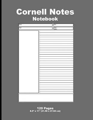 Book cover for Cornell Notes Notebook