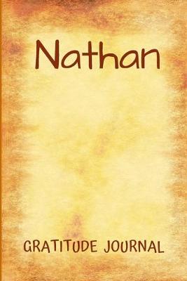 Book cover for Nathan Gratitude Journal