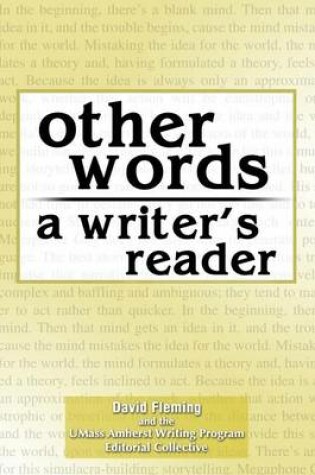 Cover of OTHER WORDS: A WRITER'S READER