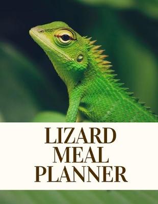 Book cover for Lizard Meal Planner