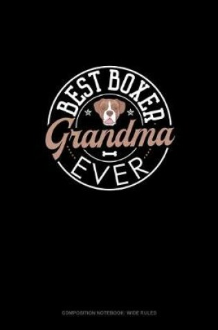 Cover of Best Boxer Grandma Ever