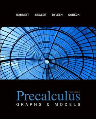 Book cover for Precalculus: Graphs and Models