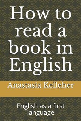 Book cover for How to read a book in English