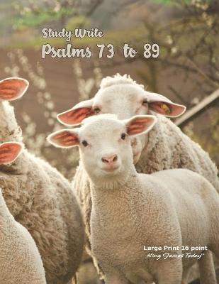 Cover of Study Write Psalms 73 to 89