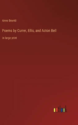 Book cover for Poems by Currer, Ellis, and Acton Bell