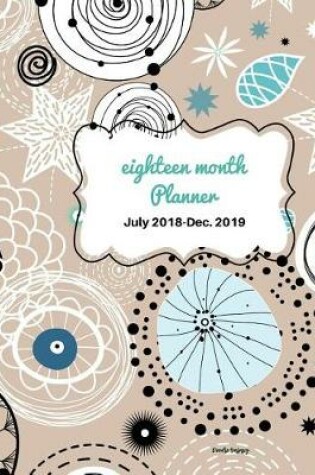 Cover of Eighteen Month Planner Doodle Galaxy