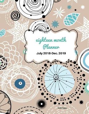 Book cover for Eighteen Month Planner Doodle Galaxy