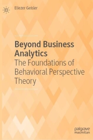 Cover of Beyond Business Analytics