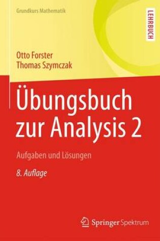 Cover of Übungsbuch zur Analysis 2