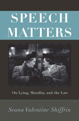 Book cover for Speech Matters
