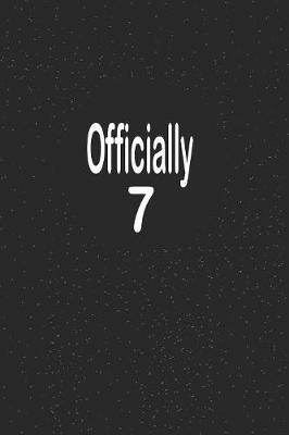 Book cover for officially 7