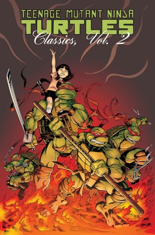 Book cover for Teenage Mutant Ninja Turtles Classics Volume 2