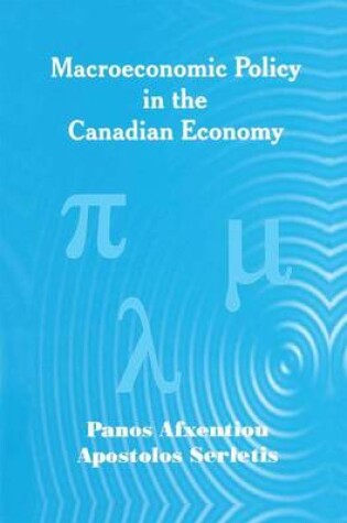 Cover of Macroeconomic Policy in the Canadian Economy