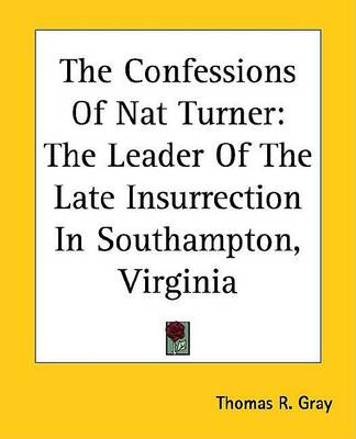 Book cover for The Confessions of Nat Turner