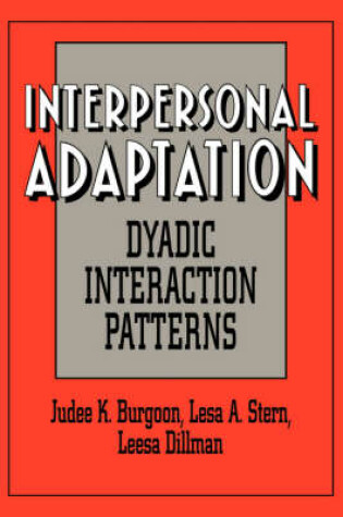 Cover of Interpersonal Adaptation