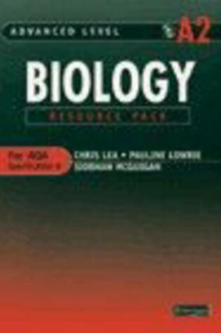 Cover of A2 Level Biology for AQA Teacher Resource Pack with CD-ROM