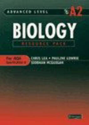 Book cover for A2 Level Biology for AQA Teacher Resource Pack with CD-ROM