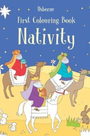 Cover of First Colouring Book Nativity