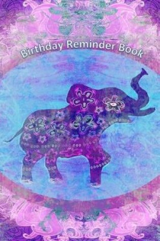 Cover of Birthday Reminder Book