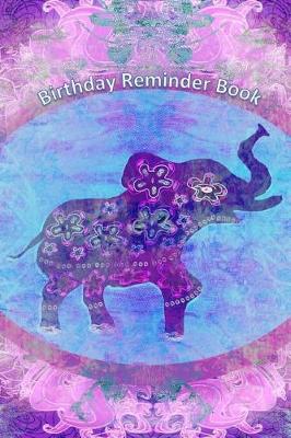 Book cover for Birthday Reminder Book