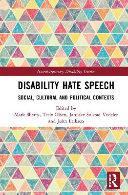 Cover of Disability Hate Speech