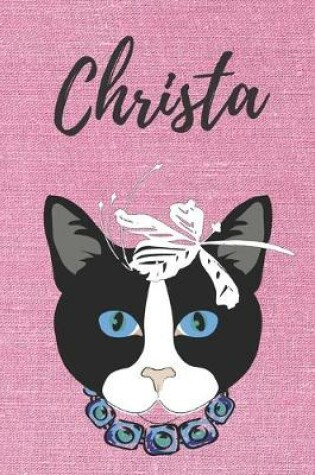 Cover of Christa Notizbuch Katze / Malbuch / Tagebuch / Journal / DIN A5 / Geschenk