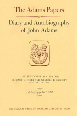 Cover of Diary and Autobiography