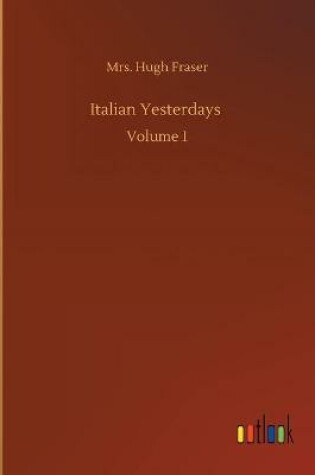 Cover of Italian Yesterdays