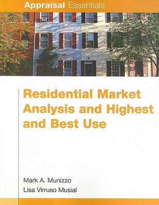 Book cover for Residential Market Analysis and Highest and Best Use