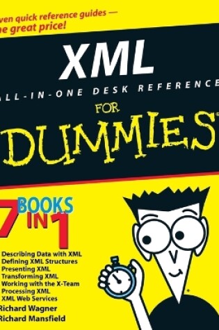 Cover of XML All-in-One Desk Reference For Dummies
