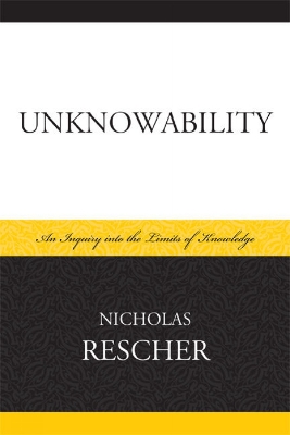 Book cover for Unknowability