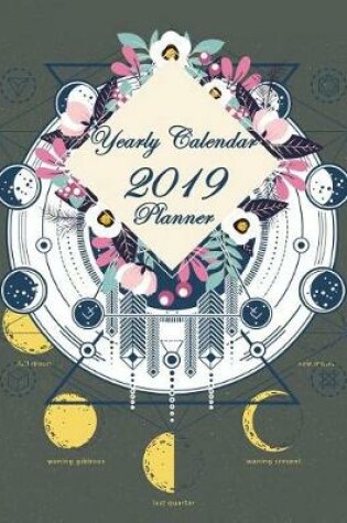 Cover of Yearly Calendar 2019 Planner