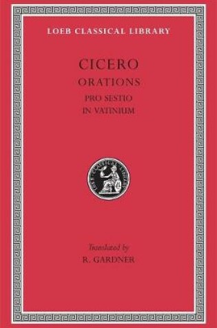 Cover of Pro Sestio. In Vatinium