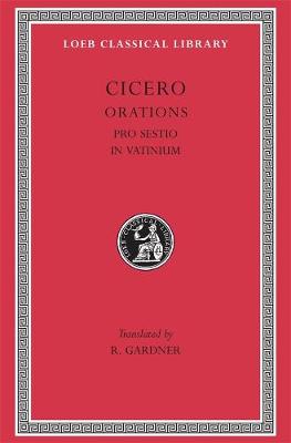 Book cover for Pro Sestio. In Vatinium