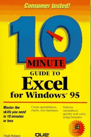 Cover of 10 Minute Guide to Excel for Windows 95