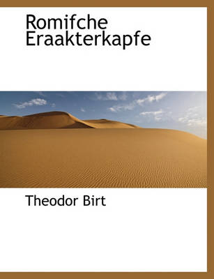 Book cover for Romifche Eraakterkapfe