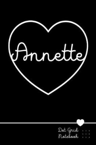 Cover of Annette Dot Grid Notebook