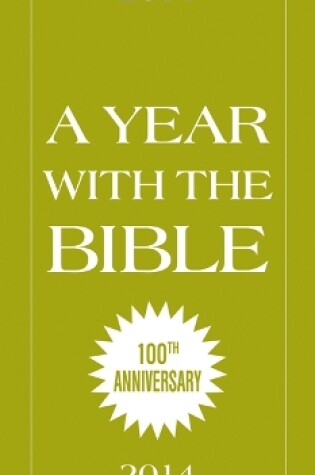 Cover of A Year with the Bible 2014