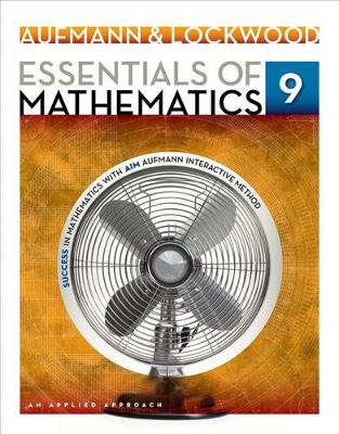 Book cover for Essentials of Mathematics : An Applied Approach