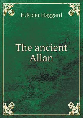 Book cover for The ancient Allan