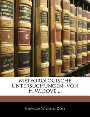 Book cover for Meteorologische Untersuchungen